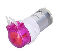 Zisemeil Petite pompe de dosage, pompe péristallique à moteur automatique, excellente étanchéité pour le laboratoire (DC12V)