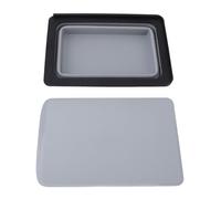 Zisemeil Planche à découper pliable, portable, multifonctionnelle, peu encombrante, pour camping et pique-nique, 31 x 19,8 cm (gris)