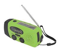 Zisemeil Radio Solaire à Manivelle, Radio d'urgence avec Lampe de Poche LED et Chargement USB, Multifonctionnelle avec Haut-Parleur pour Camping en Plein Air, Urgence (modèle américain)