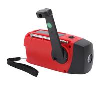Zisemeil Radio Solaire, AM FM NOAA WB Radio Météo d'urgence avec Batterie 2000 MAh, énergie Solaire à Manivelle, Lampe de Poche LED, pour la Survie en Camping en Plein Air