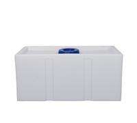 Zisemeil Réservoir de Stockage d'eau pour Camping-Car de 20 Gallons, | Construction LLDPE, Entrée à Double Joint, Poignées Dissimulées, pour Remorques, Bateaux de Camping, Yachts, Culture