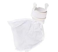Zisemeil Sacs Filtrants 2 Pièces, Sacs de Nettoyage de Piscine en Maille de Nylon avec Coutures Solides pour 280 480 K13 K16, Large Fermeture éclair Améliorée pour Un Retrait Facile des (Blanc)
