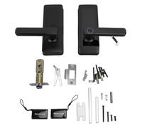 Zisemeil Smart Gate Verrouillage par empreinte digitale Clé App Carte Déverrouillage Serrure électronique Entrée Poignée biométrique