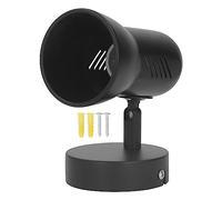 Zisemeil Support D'ampoule Mural E26 Rotatif Noir Mat, Installation Facile, Douille D'ampoule Murale pour Chambre à Coucher et Bureau 85 à 265V