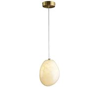 zishuo shop Appliques Murales, D'Intérieur À Têteh65Spendues En Cuivre Et Marbrespendues Modernes Et Simples, Led G9, Source de Lumière, Éclairage de Chevet de Chambre À Coucher