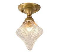 zishuo shop Appliques Murales, Plafonniers Led Japonais Simples,Tit Plafonnier D'Intérieur En Verre, Décoratif Pour Entrée, Balcon, Couloir,