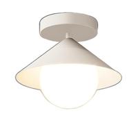 zishuo shop Appliques Murales, Plafonniers Semi-Encastrés Industriels Modernes, Plafonnier Led 3000K-6000K À Intensité Variable,S de Plafond Avec Abat-Jour En Acrylique, Plafonnier 9W Pour Couloir, Cu