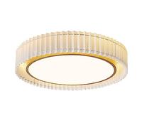zishuo shop Appliques, Plafonnier D'Intérieur En Tissu Plissé,Décopour La Maison, Plafonniers Semi-Encastrés Ronds Simples Pour Salon, Salle À Manger, Chambre À Coucher/A/60 Cm