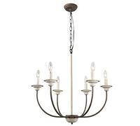 zishuo shop Appliques,S Pour Salon, de Ferme Moderne À 6 Lumières,S de Salle À Manger,S de Bougie Au-Desde La Table,S Industriels Rustiques Pour Cuisine, Chambre À Coucher, Entrée, Hall D'Entrée, Salo