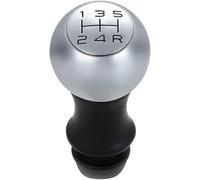 ZISONIX Pommeau de levier de vitesse chromé avec adaptateur manuel à 5 vitesses pour Peugeot 106 206 207 306 307 407 408 508 807