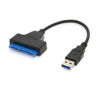 ZISONIX USB 3.0 vers SATA III,SATA USB 3.0 Câble Disque pour 2.5" SSD/HDD Adaptateur,pour Desktops Laptops Compatible Windows/Mac OS