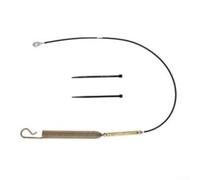 ZiStarlilife 06900438 Câble de tarière de traction supérieur, 69,1 cm de long avec extrémité à ressort réglable, construction métallique, pour Ariens Compact 20/24 et pour souffleuse à neige Sno-Tek