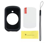 ZiStarlilife 1 coque de protection en silicone pour GPS Garmin Edge 830 - Coque souple antichoc avec découpes précises pour cyclisme, randonnée, sports de plein air, noir