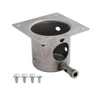 ZiStarlilife 1 kit de remplacement pour brûle-feu en fer avec allumeur à tige chaude pour Traeger pour grills Z, fumoirs à granulés, barbecue en plein air, pièces de cuisson 127 x 127 x 95 mm (A)