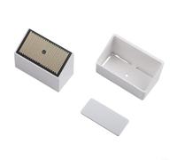 ZiStarlilife 1 lot pour capteur de pluie ZIGBEE avec détecteur de lumière pour application Tuya pour Smart Life, moniteur météo extérieur étanche IPX4 pour jardin, terrasse, blanc