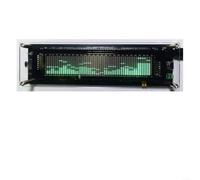 ZiStarlilife 1 pièce VFD Music pour analyseur de spectre, indicateur audio avec 10 modes d'affichage, apprentissage du bruit environnemental pour studio à domicile, DJ, fête, noir, 176 x 50 x 28 mm