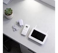 ZiStarlilife 1 station météo 6 en 1 avec capteur extérieur, écran LCD couleur de 75" pour une utilisation en intérieur et en extérieur, moniteur de prévision précis de la température et de l'humidité