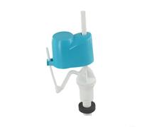 ZiStarlilife 1 valve de remplissage de réservoir de toilettes entrée latérale d'eau pour anciens modèles de réservoirs en plastique G1/2 filetage 23 cm de hauteur blanc bleu réparation salle de bain