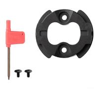 ZiStarlilife Adaptateur de support d'ordinateur de vélo en alliage d'aluminium léger et base fixe compatible avec Garmin Edge 540 840 1050 pour fixation sécurisée de vélo (1050)