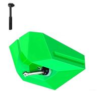 ZiStarlilife Aiguilles phono pour Audio-Technica AT-ATN95E - Aiguille de stylet de rechange compatible avec platine AT-LP120X - Cartouche série VM95 avec brosse de nettoyage (vert)