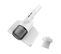 ZiStarlilife Aspirateur à main sans fil 10 000 Pa avec filtration HEPA pour lits, canapés, matelas, vêtements et couvertures, design léger et portable, fonctionnement silencieux (blanc)
