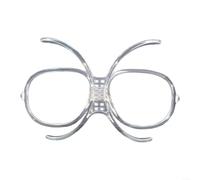 ZiStarlilife Cadre d'insertion optique de ski, adaptateur de prescription en PC flexible pour modèles de prophétie et de connaissances, support de lunettes de snowboard pour sports d'hiver (A)