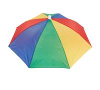 ZiStarlilife Chapeau parapluie portable pliable avec protection contre la pluie et le soleil avec 55 cm de diamètre pour la pêche, la randonnée, le jardinage, les activités de plein air, mains