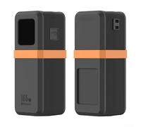 ZiStarlilife Coque en silicone pour Ugreen Nexode Power Bank 20 000 mAh 165 W, coque de protection avec rebord d'écran et design anti-poussière, doux et résistant aux chocs pour voyage (noir)