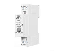 ZiStarlilife Disjoncteur de surveillance d'énergie compatible avec Tuya pour accès à distance et commandes vocales