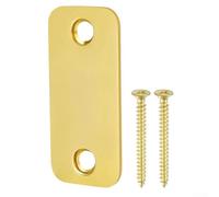 ZiStarlilife DurFor Able MetFor Al Lot de 2 cache-trous de porte conçus pour dissimuler les ouvertures de porte vides laissées par des serrures ou des boutons, améliore la sécurité des portes ancrées