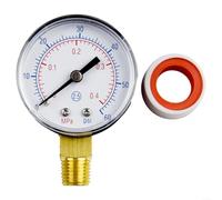 ZiStarlilife ECX270861 Manomètre de filtre de piscine à montage inférieur 60 PSI compatible avec les filtres à sable Hayward Pro Series S140T S144T S180T S210T S220T S244T