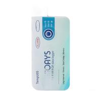 ZiStarlilife Enregistreur de données de température jetable de 60 jours avec rapport PDF et haute précision ± 0,5 °C pour le transport de nourriture, de médicaments et de produits chimiques, bleu