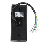 ZiStarlilife Étanchéité IP68 pour lecteur de cartes RFID 125 kHz/1356 MHz double fréquence WG26/34 sortie ABS noir pour système de contrôle d'accès, entrée d'immeuble de bureau (ID)