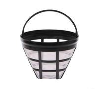 ZiStarlilife Filtre en acier inoxydable pour machine à café, cartouche efficace compatible avec différents modèles, installation sans outil pour le brassage (blanc)