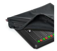ZiStarlilife Housse anti-poussière pour mixeur Rode Caster Pro Ii, étui de protection en nylon avec design compact pour studio et spectacle en direct, noir 22 x 15 x 5 cm
