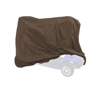 ZiStarlilife Housse de protection imperméable en tissu Oxford 210D pour scooter électrique ou fauteuil roulant à 3-4 roues avec sac de rangement Beige (café, 190 x 71 x 117 cm)