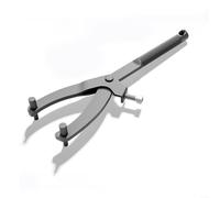 ZiStarlilife Jeu de clés à volant d'inertie de type Y, 39/41 mm, outil de retrait d'écrou de poulie à double tête, kit de réparation réglable pour moto avec poignée antidérapante pour un entretien
