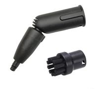 ZiStarlilife Kit de brosse turbo à vapeur Karcher pour série SC 2.863-159.0, buse vibrante pour nettoyage en profondeur des fentes et des bords, entretien sans effort (A)