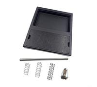 ZiStarlilife Kit de plateau d'égouttement à profil bas avec ressort OPV pour Gaggia Classic Pro RI9403 RI9480 RI9380, plastique ABS résistant à la chaleur pour des shots expresso équilibrés (lot de 6)