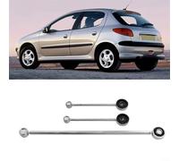 ZiStarlilife Kit de tiges de liaison de changement de vitesse, 3 pièces, levier sélecteur de transmission en métal pour 206 207 306 pour Partner pour Berlingo, Xsara pour Xantia, remplace OEM 245291