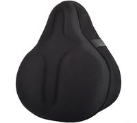 ZiStarlilife Large housse de siège de vélo d'appartement avec rembourrage en éponge et silicone, coussin antidérapant et respirant, pour selles de vélo stationnaire, 275 x 260 mm, idéale pour le