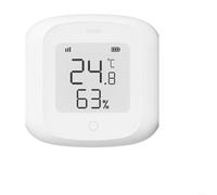 ZiStarlilife Lot de 1 capteur intelligent de température et d'humidité avec écran, moniteur à distance par application WiFi, commande vocale pour Alexa pour TUYA, bureau à domicile intérieur, ABS