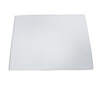 ZiStarlilife Lot de 1 grille de barbecue en maille pour barbecue japonais coréen, grille métallique en fer galvanisé pour camping, pique-nique, feu de camp, cuisine en plein air (50 x 38 cm)