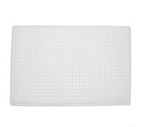 ZiStarlilife Lot de 1 grille de barbecue en maille pour barbecue japonais coréen, grille métallique en fer galvanisé pour camping, pique-nique, feu de camp, cuisine en plein air (45 x 30 cm)