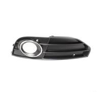 ZiStarlilife Lot de 1 grille de phare antibrouillard pour A4 B8 2009-2015, insert de pare-chocs avant en plastique noir de rechange OE 8K0807681J01C 8K0807682H01C (gauche)