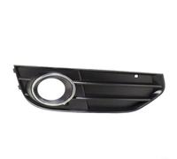 ZiStarlilife Lot de 1 grille de phare antibrouillard pour A4 B8 2009-2015, insert de pare-chocs avant en plastique noir de rechange OE 8K0807681J01C 8K0807682H01C (droite)