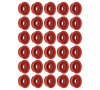 ZiStarlilife Lot de 10 bagues d'étanchéité en silicone pour machine à café Krups, joint torique pour valve de vidange de groupe de brassage, prévention des fuites, accessoire facile à remplacer, 125
