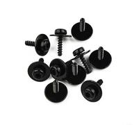 ZiStarlilife Lot de 10 boulons de fixation Torx M5-2,2 × 20 mm, dessous de caisse pour vis anti-éclaboussures pour Ford Focus Air Dam et pièces de protection du moteur