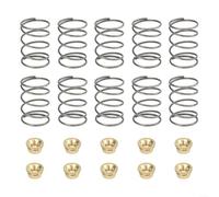 Zistarlilife Lot de 10 ressorts de tête de débroussailleuse, avec écrous, pour coupe-bordures Ego St1510T St1500Sf, installation facile sans outil, pour l'entretien de la pelouse