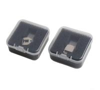 ZiStarlilife Lot de 2 aiguilles ATN3600L pour tourne-disque Audio-Technica AT-LP60, AT-LP60X, AT-LP60XBT, AT-LP60-USB, AT-LP2D, AT-PL50, stylet en fibre de carbone pour un suivi précis